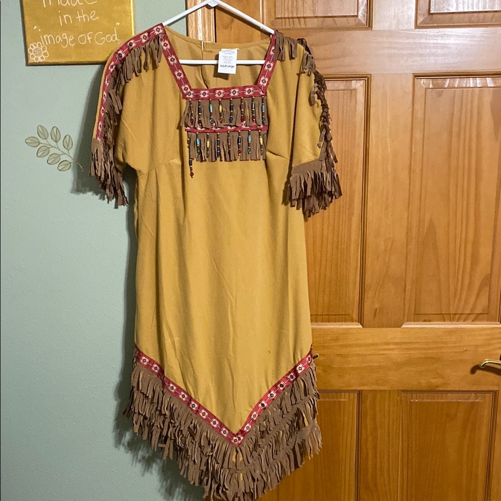 Women Indian costume.